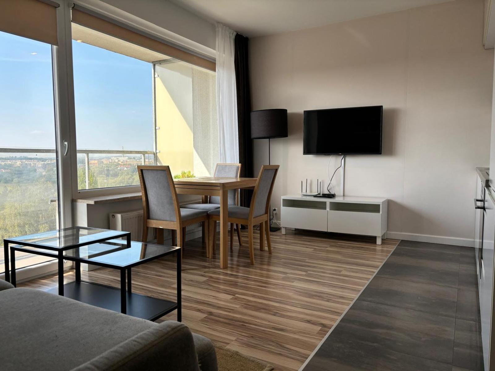 Apartament Z Widokiem Białystok Esterno foto