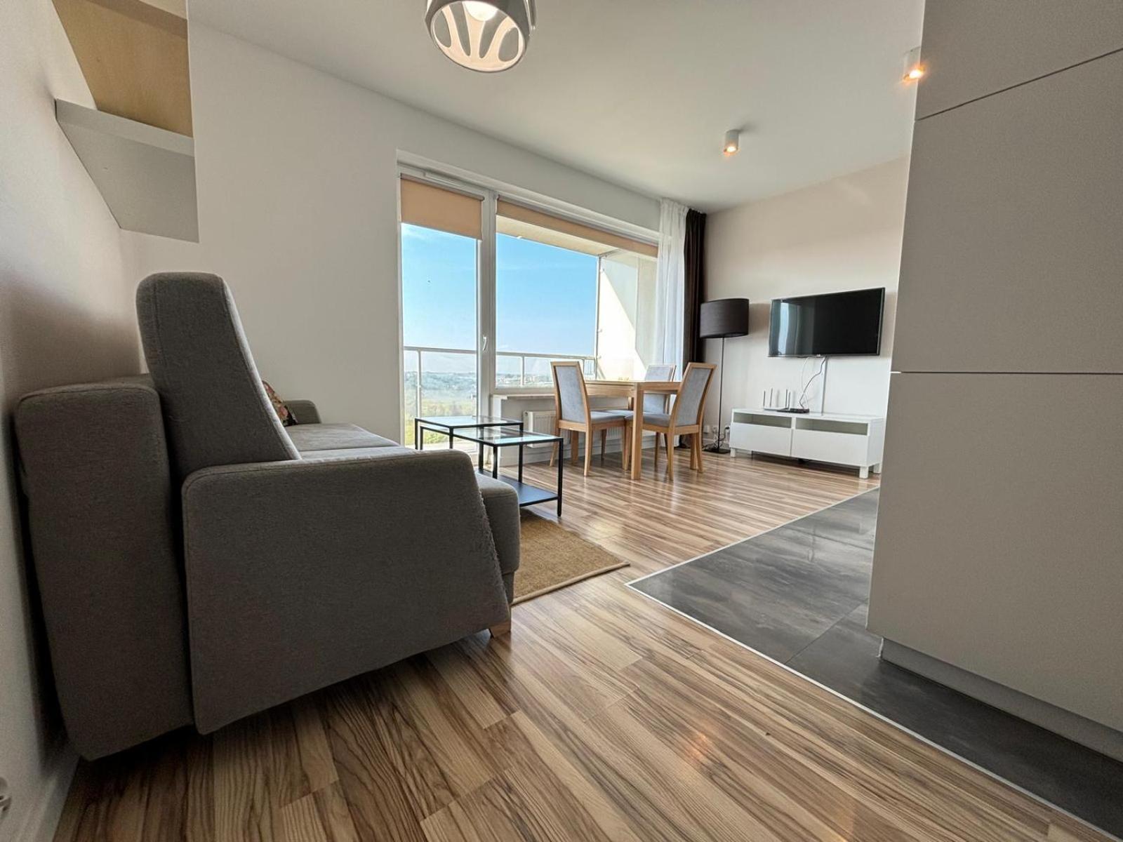 Apartament Z Widokiem Białystok Esterno foto